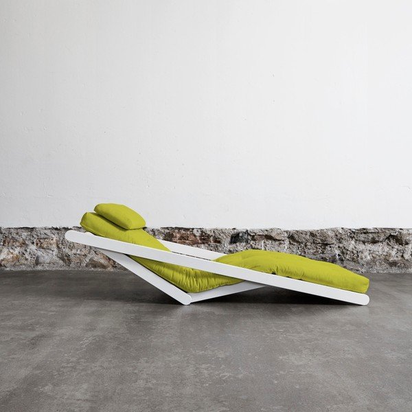 Variabilní lenoška Karup Figo White/Pistacie-image-2