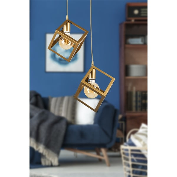 Metallist laevalgusti kuldset värvi Magnezya - Squid Lighting-image-1