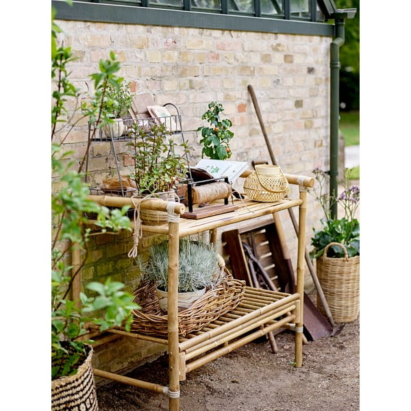 Bambusest latern 16 cm Malda - Bloomingville-image-2