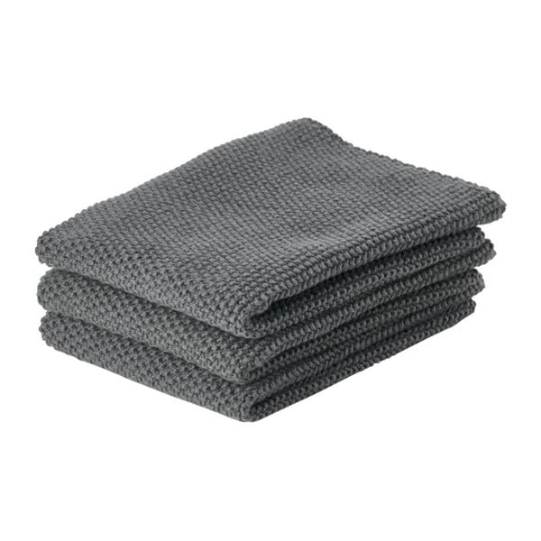 Puuvillased rätikud 3 tk 27x27 cm komplektis - Zone