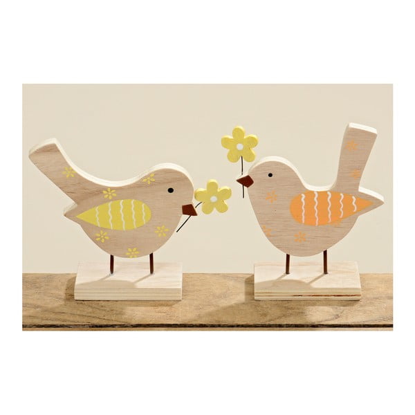 Sada 2 dekorativních ptáčků Boltze Lina