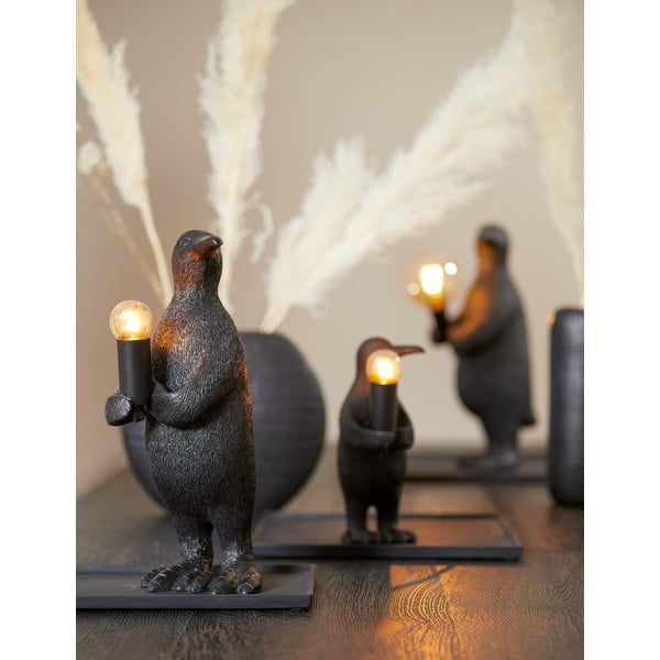 Must laualamp (kõrgus 24 cm) Penguin - Light & Living-image-2