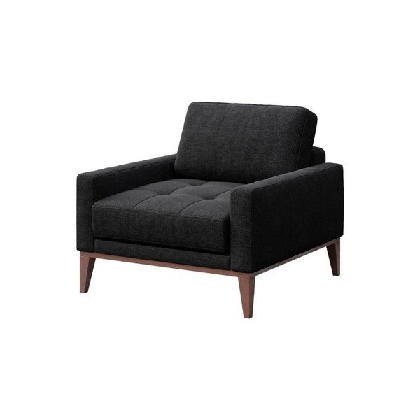Antracitově šedé křeslo MESONICA Musso Tufted-image-2