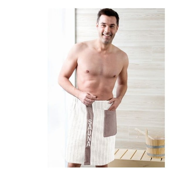 Pánský sarong White, 50x136 cm