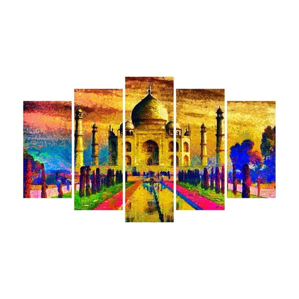 Vícedílný obraz na plátně Taj Mahal