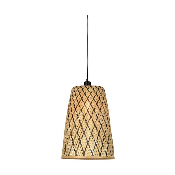 Rippuv bambuslamp , ⌀ 34 cm Kalimantan - Good&Mojo