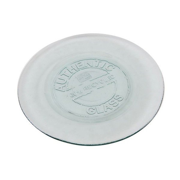 Skleněný talíř Antic Line Authentic Vintage, 28 cm
