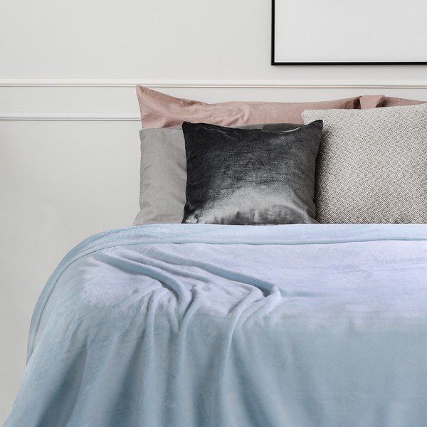 Helesinine mikrokiust tekk BabyBlue, 170 x 210 cm Fluff - DecoKing-image-1