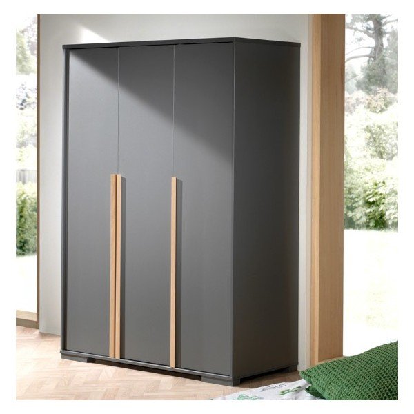 Tumehall laste riidekapp 146x195 cm London - Vipack-image-1