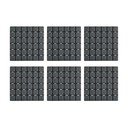 Libisemisvastased vannimatid 5 tk komplektis 13x13 cm Quadro - MSV