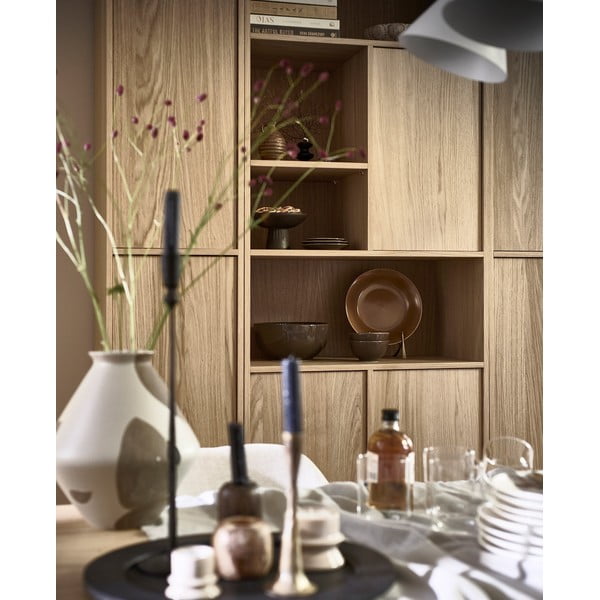 Tammedekooriga modulaarne raamaturiiul 217x243 cm Modulair – vtwonen-image-2