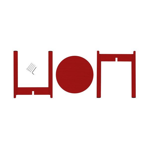 Punasest pöögipuidust tool Hopp - noo.ma-image-4