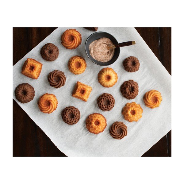 Vorm 12 mini kooki jaoks, kuldse värvusega, 280 ml Minimix - Nordic Ware-image-4