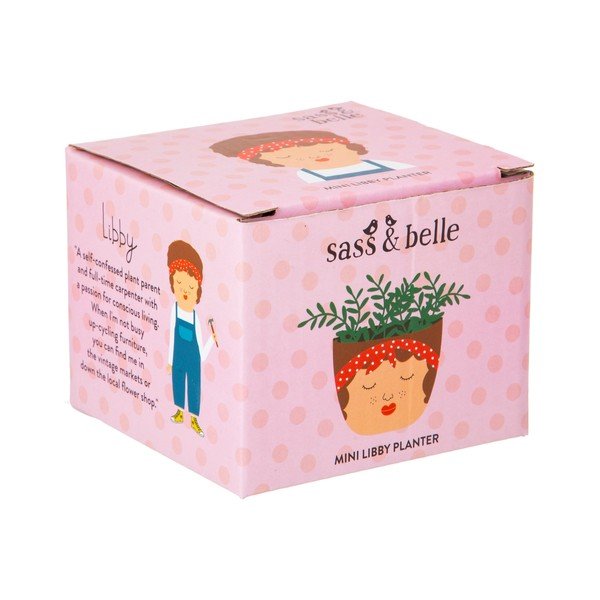 Pruun ja beež pott My Kind of People Libby Mini Libby - Sass & Belle-image-3