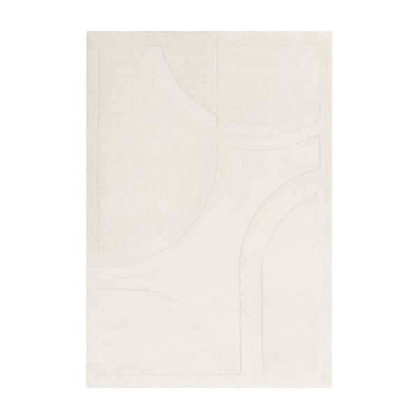Valge villane vaip 120x170 cm Olsen - Asiatic Carpets