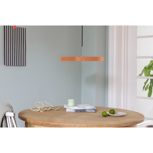 Oranž LED rippvalgusti metallist lambivarjuga ø 43 cm Asteria Medium - UMAGE-image-1