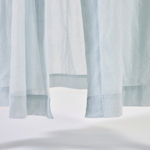 Helesinine puuvillane varikatus Carelene - Kave Home-image-1