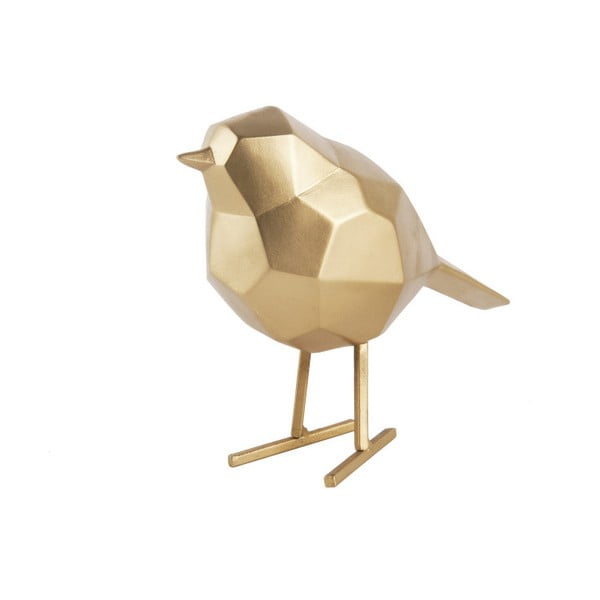 Dekoratiivne kuldne lind väike kuju - PT LIVING