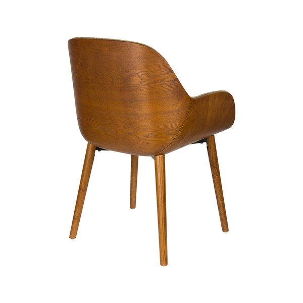 Roheline polsterdatud söögitool käetugedega Taylor - Dutchbone-image-4