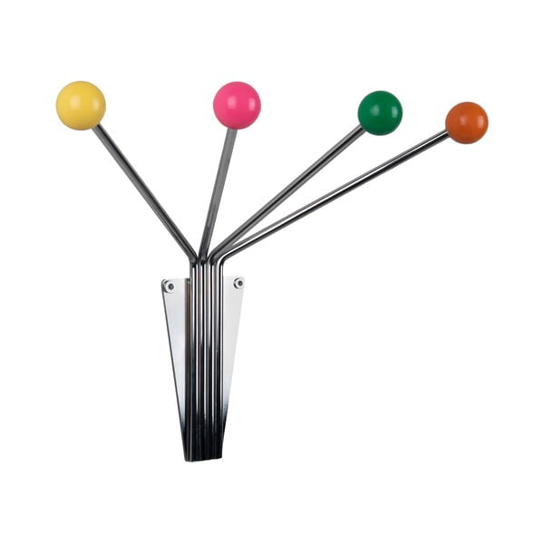 Hõbedane metallist seinakinnitus Neptune - PT LIVING-image-2