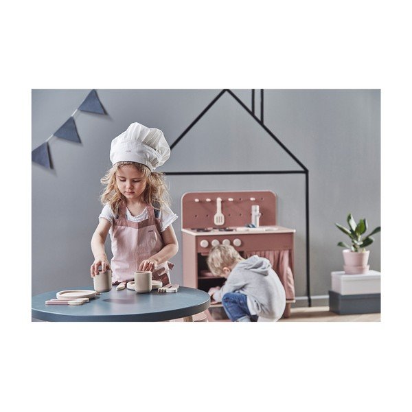 Sada dřevěného dětského nádobí Flexa Play Tablewear-image-3