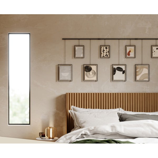 Mustad metallist seinaraamid 9 tk komplektis 223x77,5 cm Exhibit - Umbra-image-4