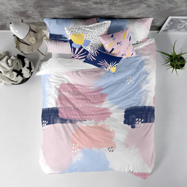 Puuvillane tekipadi , 140 x 200 cm Tempera - Blanc-image-2