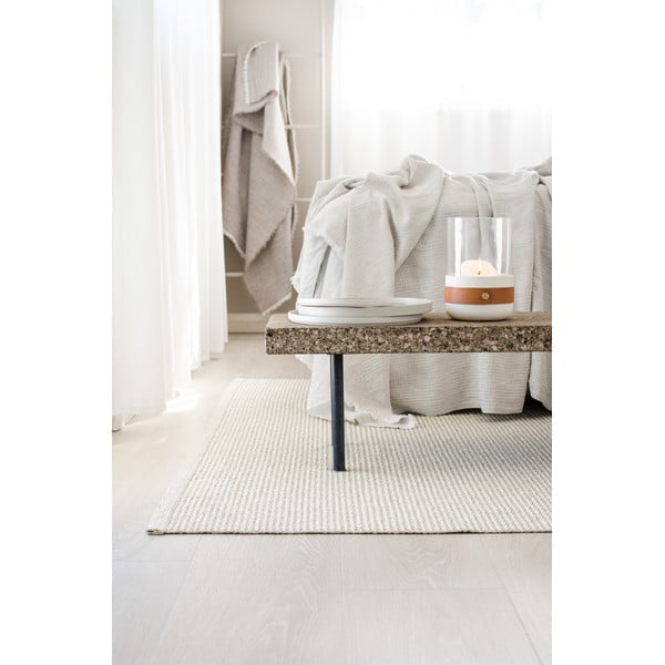 Kreem sise/välisvaip 180x220 cm Mono Linen Vanilla – Pappelina-image-2