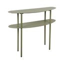 Roheline metallist konsoollaud 28x90 cm Riqueza - Leitmotiv