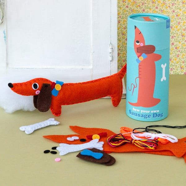 Loominguline komplekt Sew Your Own Sausage Dog - Rex London-image-1