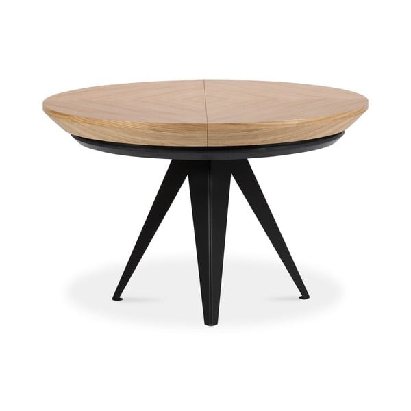 Kokkupandav laud mustade metalljalgadega , ø 120 cm Magnus - Windsor & Co Sofas-image-4