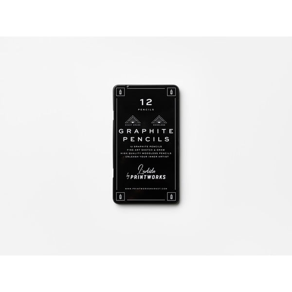 Värvipliiatsite komplekt Graphite - Printworks-image-2