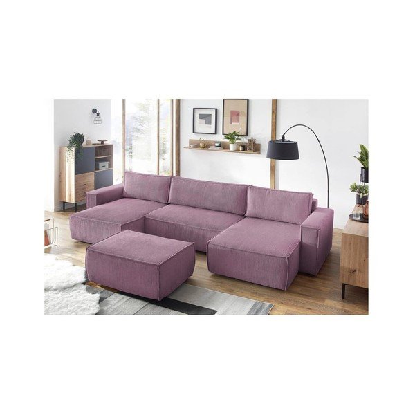 Roosa velvetist tumba Nihad - Bobochic Paris-image-4