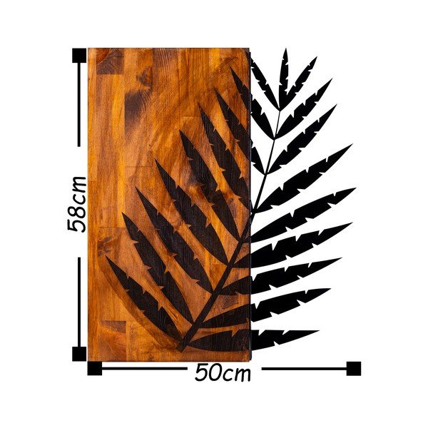 Seinakaunistus Palm Leaf - Wallity-image-3