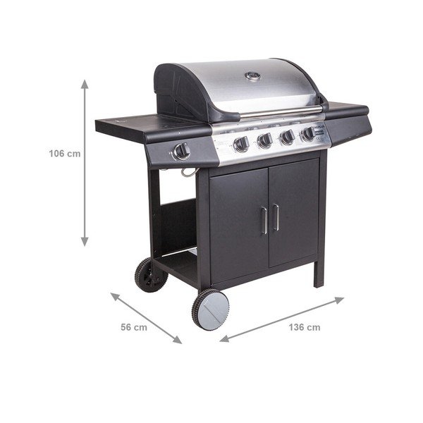 Nerezový zahradní gril Crido Consulting Barbecue-image-4