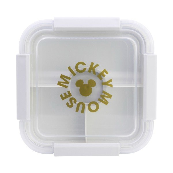 Valge plastmassist laste suupistekarp Mickey Mouse - STOR