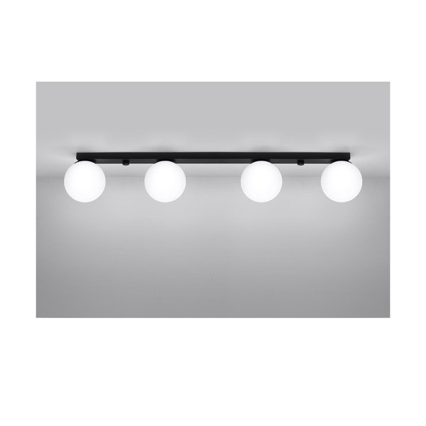 Must laevalgusti klaasist varjuga ø 12 cm Umerta - Sollux-image-3