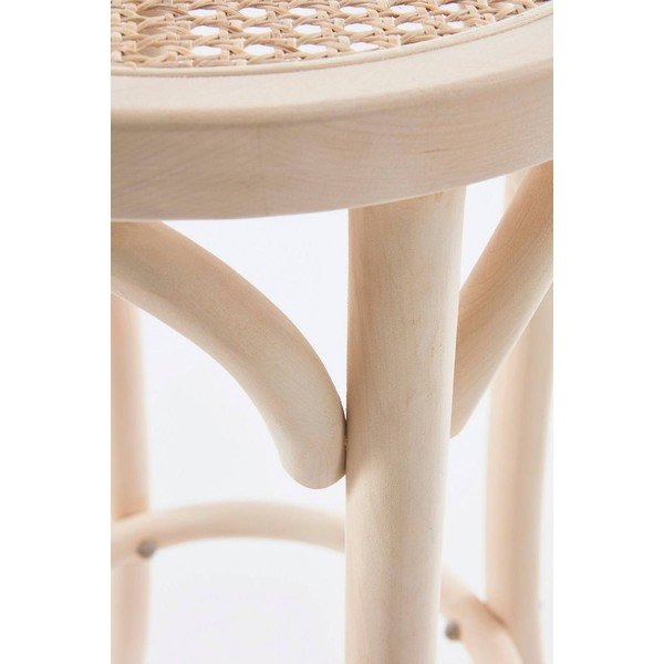 2 naturaalses värvitoonis rotangist baaritooli komplektis (istme kõrgus 65,5 cm) Koster - Jotex-image-2