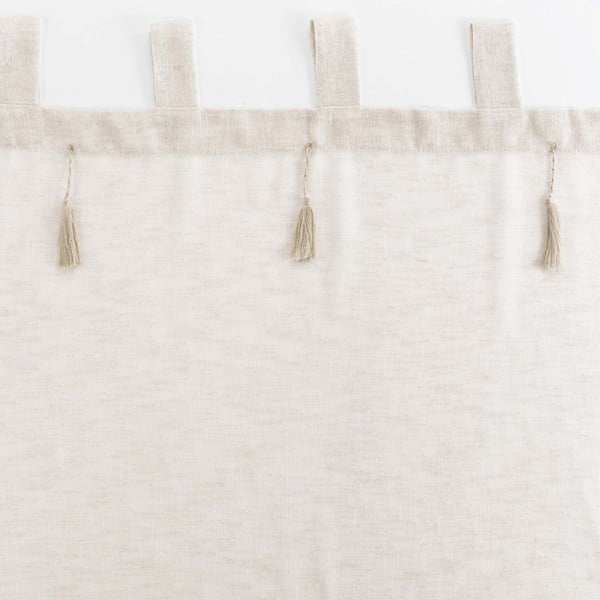 Beež kardin 140x240 cm Dalila - douceur d'intérieur-image-3