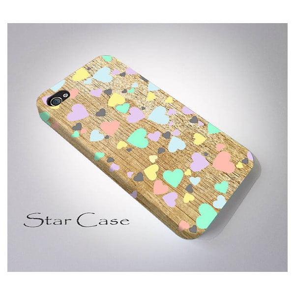 Obal na iPhone 4/4S Colour Hearts-image-1