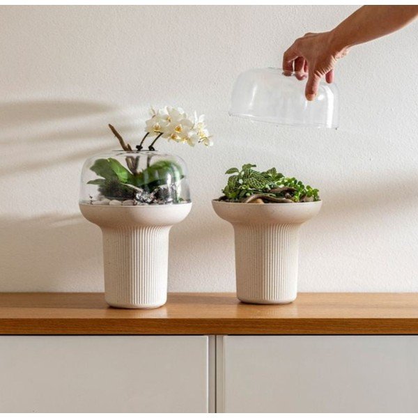 Plastikust pott ø 19 cm Humidarium - Plastia-image-1