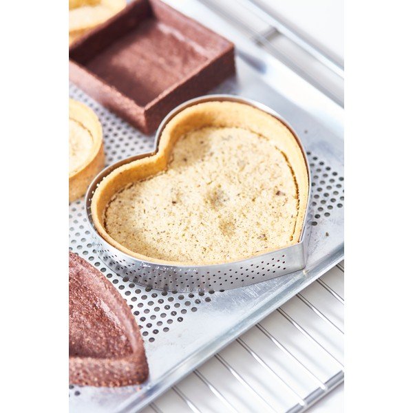 Roostevabast terasest küpsetusvorm, ø 8 cm Heart Ring - de Buyer-image-3