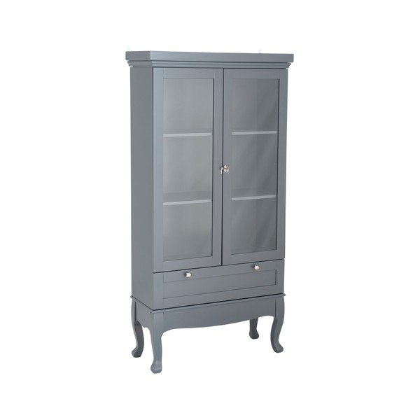 MDF-ist hall rippuv vitriinkapp 85x170,5x35 cm Prato - Ellos Home