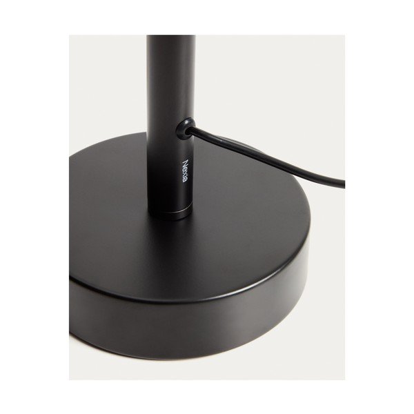 Must LED-põrandalamp (kõrgus 60 cm) Bow - Kave Home-image-4