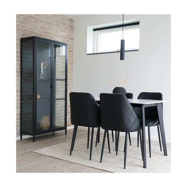 Mustad söögitoolid 2-st komplektis Porto - House Nordic-image-4