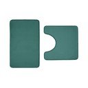 Rohelised vannitoamatid 2tk komplektis 50x80 cm Anti-Bacterial - Catherine Lansfield