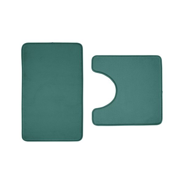Rohelised vannitoamatid 2tk komplektis 50x80 cm Anti-Bacterial - Catherine Lansfield