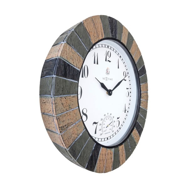 Välitingimustes kasutatav seinakell ø 43,5 cm Aster - NeXtime-image-2