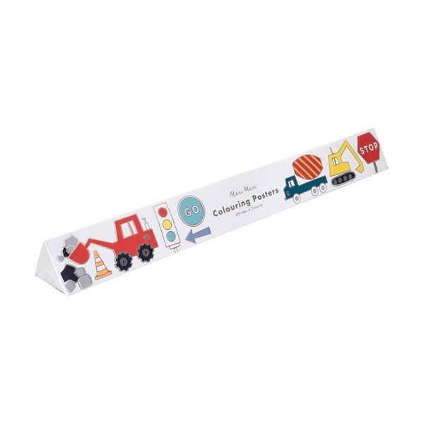 Värviraamat Construction – Meri Meri-image-1