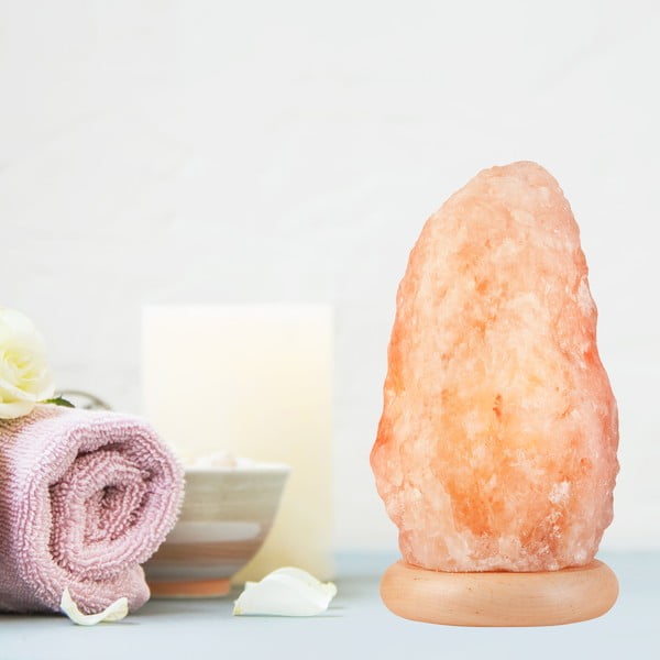 Oranž soolalamp, kõrgus 26 cm Sally - LAMKUR-image-1